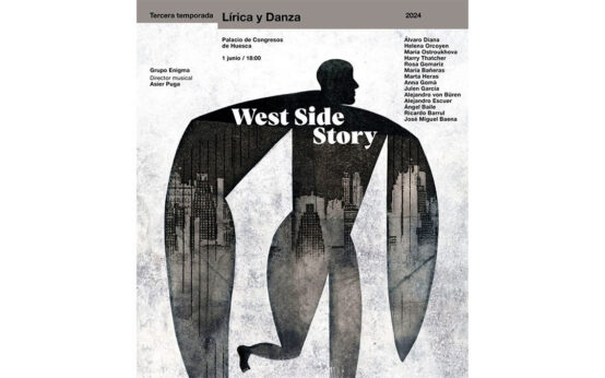 "West Side Story" arrives in Huesca to turn it into a Broadway theater